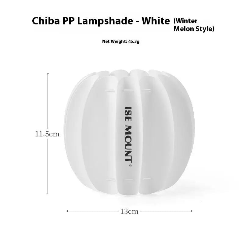 1Pc Lampshade Waterproof Camping Lamp Cover Atmosphere Lantern Shade Pumpkin/Cylindrical Shape For Outdoor Camping Tent
