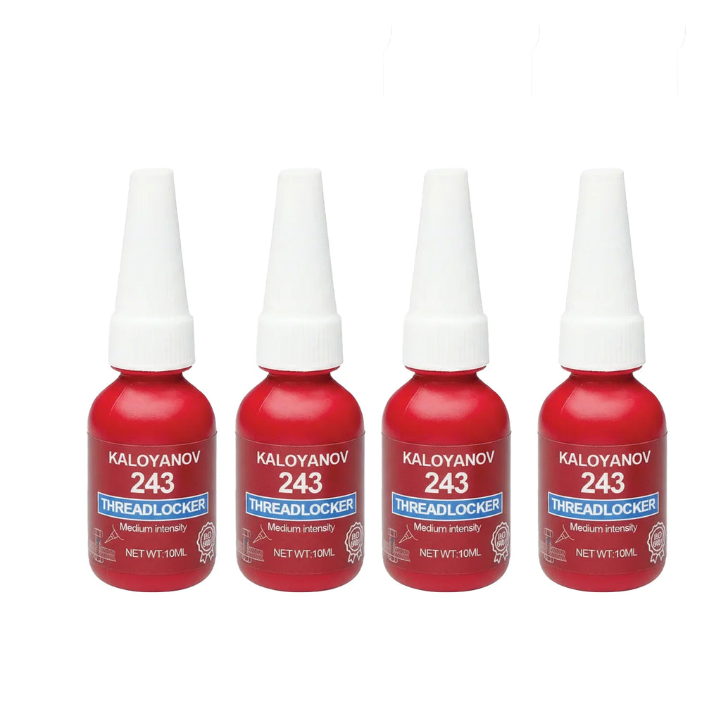 243 Threadlocker Glue Medium Strength Anaerobic Sealant Anti-Loosening Screw Adhesive for Automotive Bolts Nuts Repair 50ml