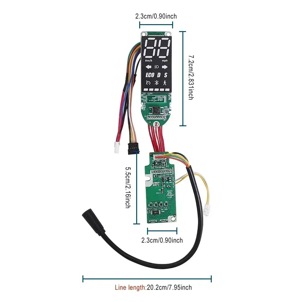 Electric Scooter Dashboard Controller Board for Ninebot F2 Pro KickScooter LED Display Screen F2 Series Instrument Replace Parts