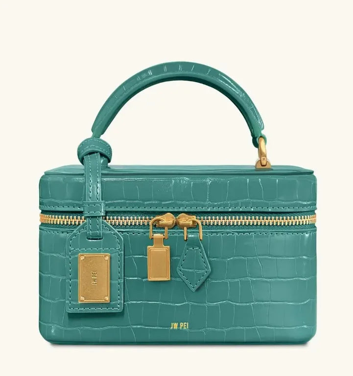 Luxury Designer Women's Crossbody Bag With Textured Leather And Letter Logo Also A Stylish Diaper Bag For Commuter