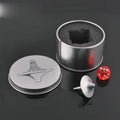1pc, Creative Inception Movie Pendant Toy Metal Fingertip Decompression Artifact Spinning Top New Year's Christmas Gift
