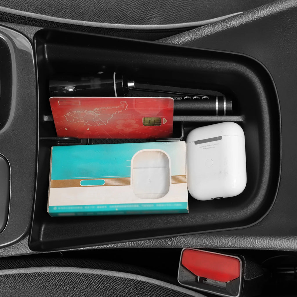 for Chevy Chevrolet Trailblazer 2021-2025 Center Console Armrest Storage Box Hideen Tray Organizer Auto Interior Accessories Bla