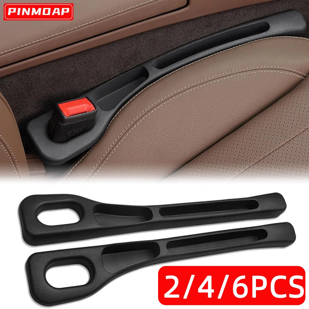 PINMOAP Car Seat Gap Storage Box Made Of Soft Material That Is Not Easily Deformed Seat Gap Storage Tool Increase Storage Space