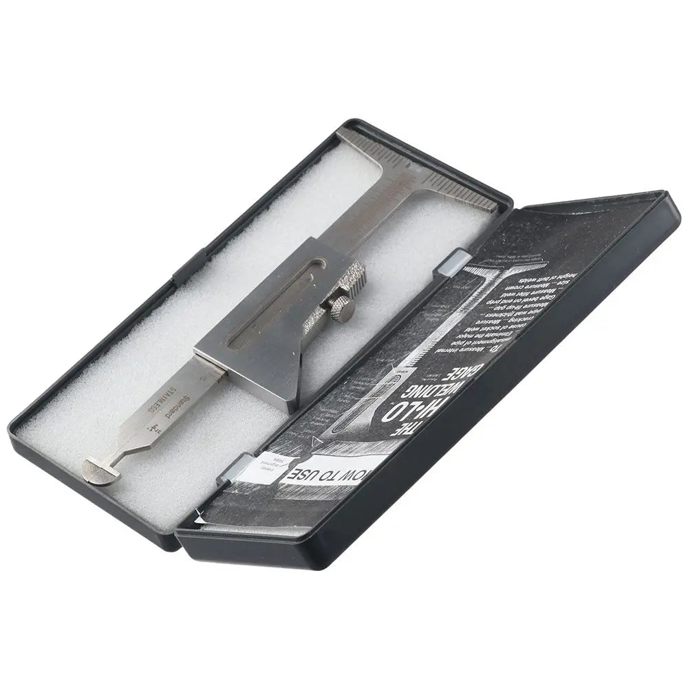Gauges Rulers Inch and Metric Hi Lo Welding Gauge Stainless Steel Pipe Gauge Gage Test Weld