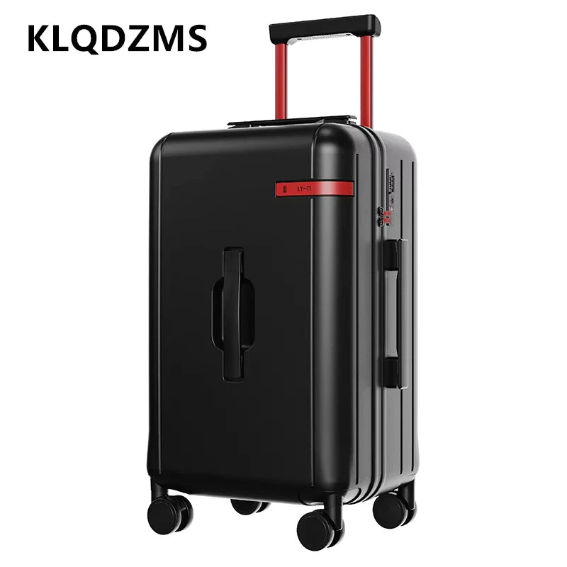 KLQDZMS The New 20-inch Luggage 24"26" Large-capacity Luggage PC Boarding Box Strong and Durable Suitcase with Wheel Suitcase