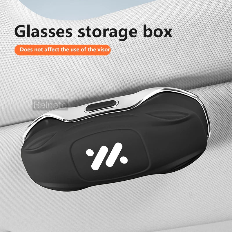 Car Visor Sunglasses Glasses Case Glasses Holder Clip Box Car Lenses Holder, For IM LS7 L7 L6 LS6 IM6 IM5 LS9 2025, Accessories