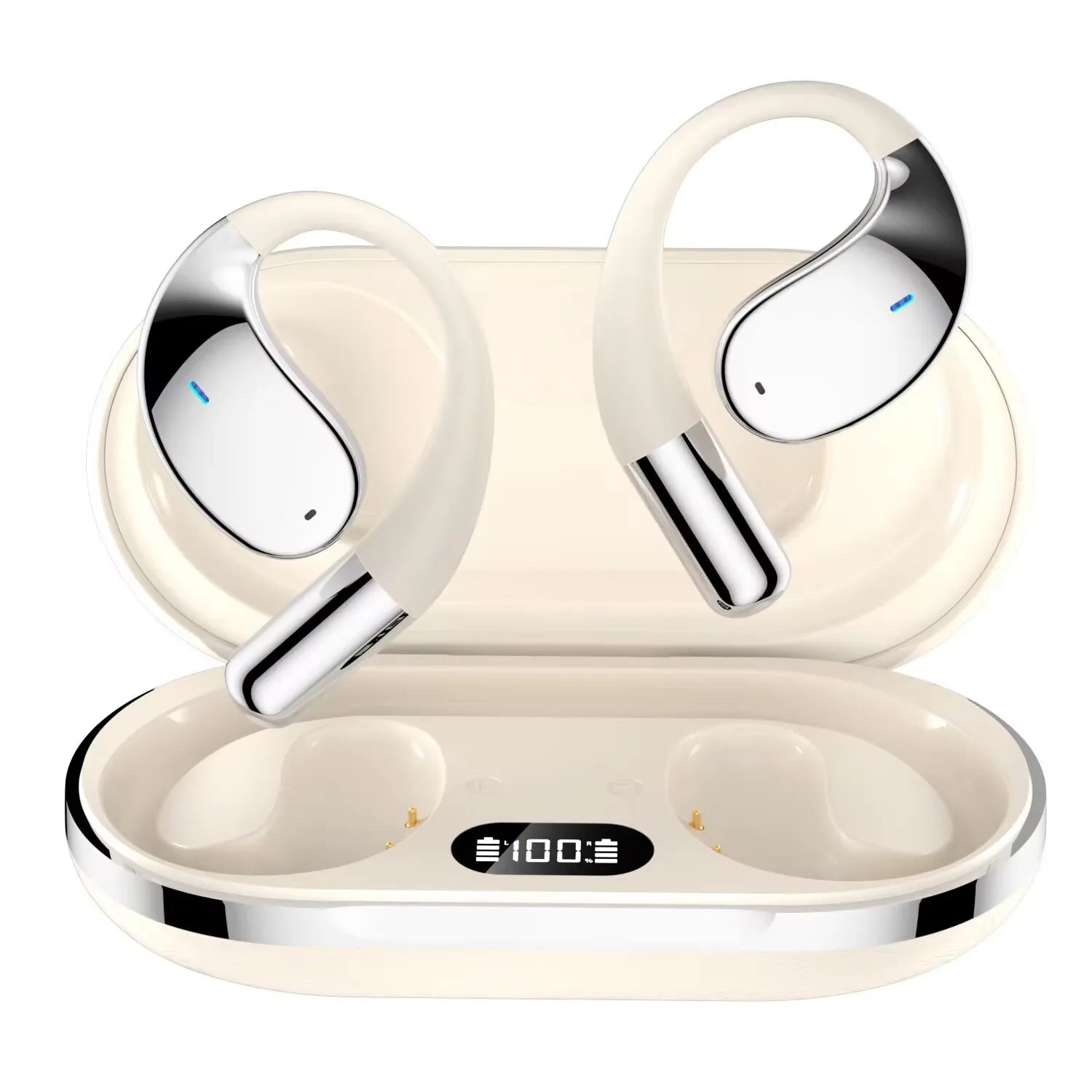 3-in-1 AI Translator Earbuds 144 Languages Noise Cancelling Bluetooth 5.3 Headset Instant Translator Smart Voice Real Time