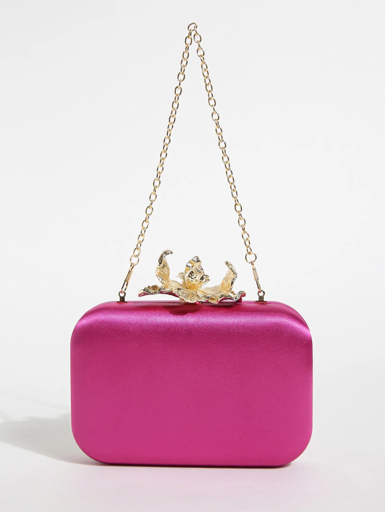 Stylish Mini Chain Shoulder Bag - Portable, Solid Color, Women's Fashion Clutch Purse with Wallet - Perfect for Daily Use, Trave