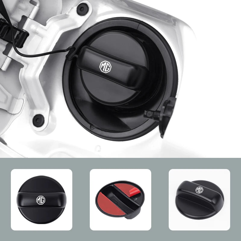 Car Zinc Alloy Fuel Tank Cap Dustproof Petrol Cover Accessories For Morris Garages MG 3 5 6 7 HS ZS GS Hector TF GT ZR RX5 RX8