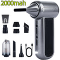 Car Vacuum Cleaner TF100 Turbo Fan Electric Air Duster Air Blower 4-Gear Brushless Motor for Car/PC/Home/Pet/Outdoor Cleaning