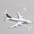 747 Singapore Metal Plane Model kit -1/400 B747 Diecast Airplane Model with Stand Toy planes for Children toys Gift