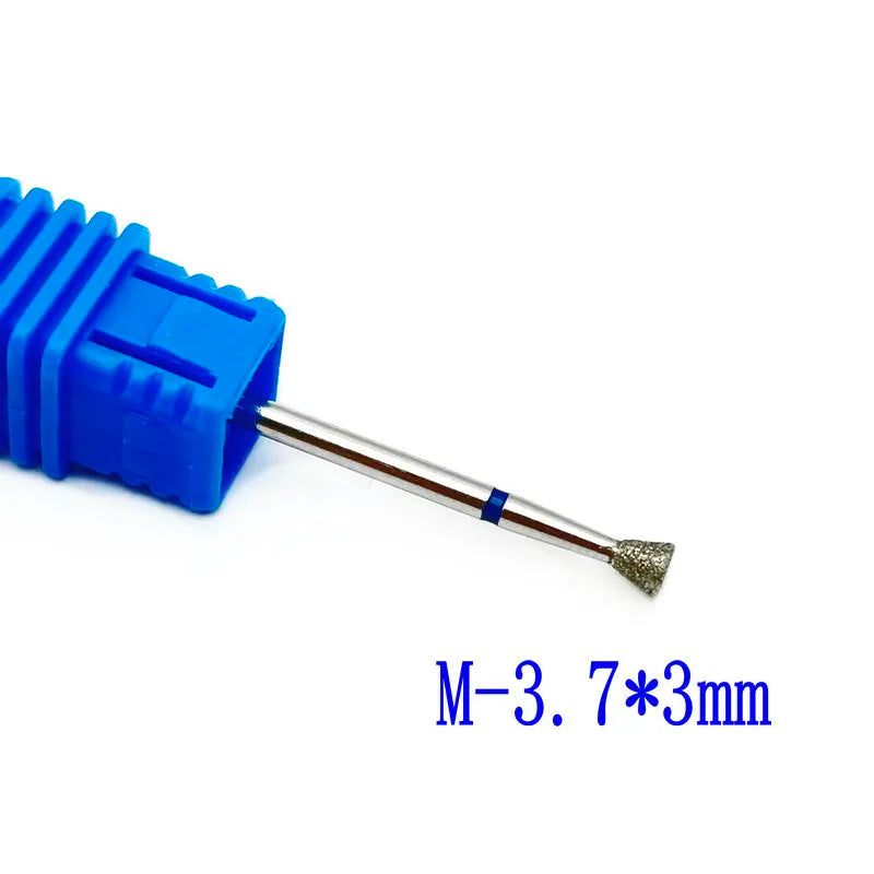 1 Pcs Diamond Nail Drill Bit for Manicure Nail Drill Manicure Machine Bit Accessories Cuticle Clean Mill Cutters Removing Gel