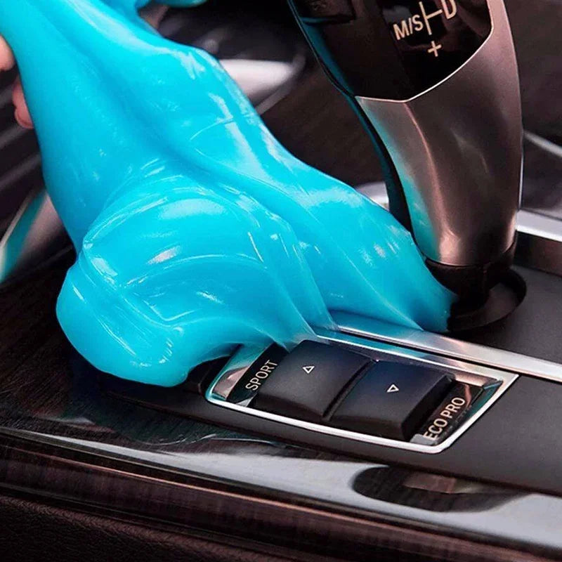 Car interior cleaning gel 160g slime Magic mud Car exhaust computer keyboard Dirt dust collector Car interior cleaning tool