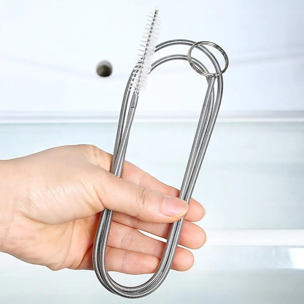 Long Flexible Refrigerator Drain Dredge Car Sunroof Door Windshield Drain Tube Pipe Cleaning Brush Fridge Drain Hole Dredge Tool