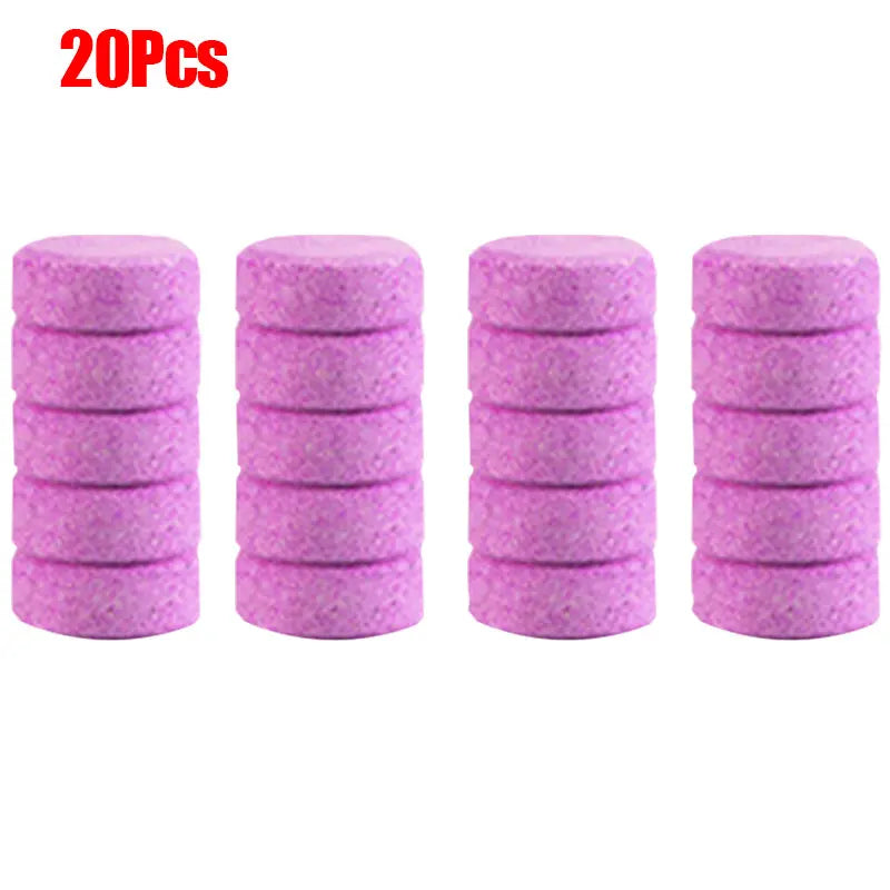 10/20/30/40/50Pcs Car Windshield Cleaner Effervescent Tablets Oil Film Remover Glass Solid Cleaning Agent Wiper Car Acessories