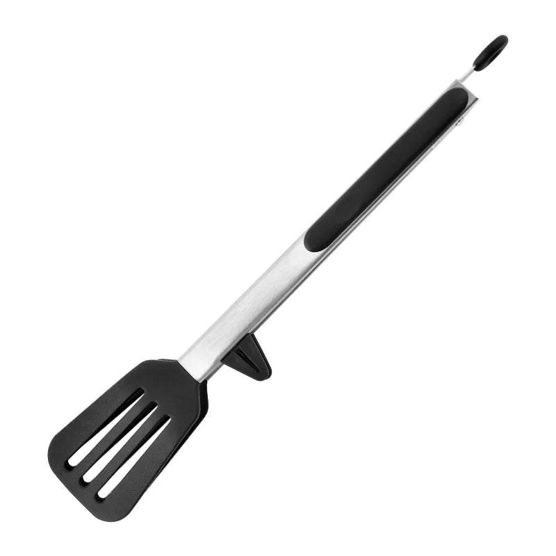 9" & 12" Silicone Food Tongs Set, Heat Resistant BBQ Clips for Steak Bread, Wholesale Available