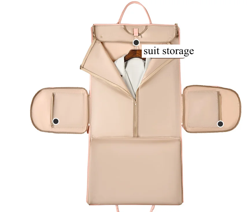 Women Rolling Garment Bags for Travel Handbag with Wheels Women Carry On Garment Duffel Bag Suit Travel Rolling Trave Duffle Bag