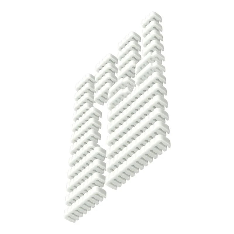 P9FA 34PCS Multipurpose Acrylic Combs For Neat Power Cable Routing 24Pin Motherboards