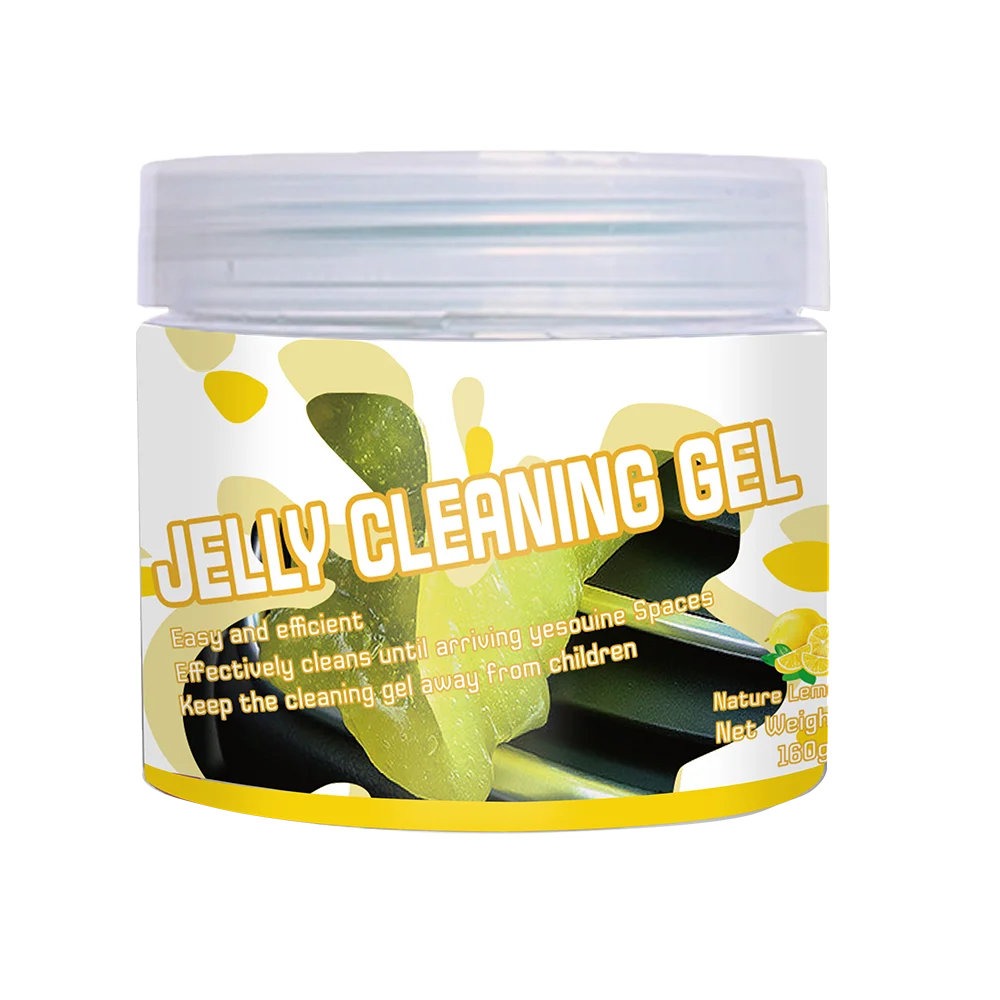 Car Cleaning Gel Reusable Keyboard Dust Remove Gel Automobile Interior Air Vent Clean Magic Mud Slime Household Cleaning Tool