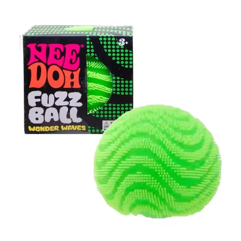 Nee Doh Fuzz Ball Series Desktop Decompress Ornament Stress Relief Toys Suitable for Under Pressure Fun Soft Stress Ball Gifts