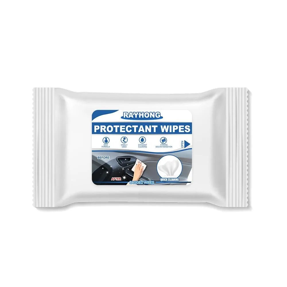 10Pcs/Pack New Dashboard Seat Disposable Car Interior Cleaning Wipes Cleaner Auto Washing Towel