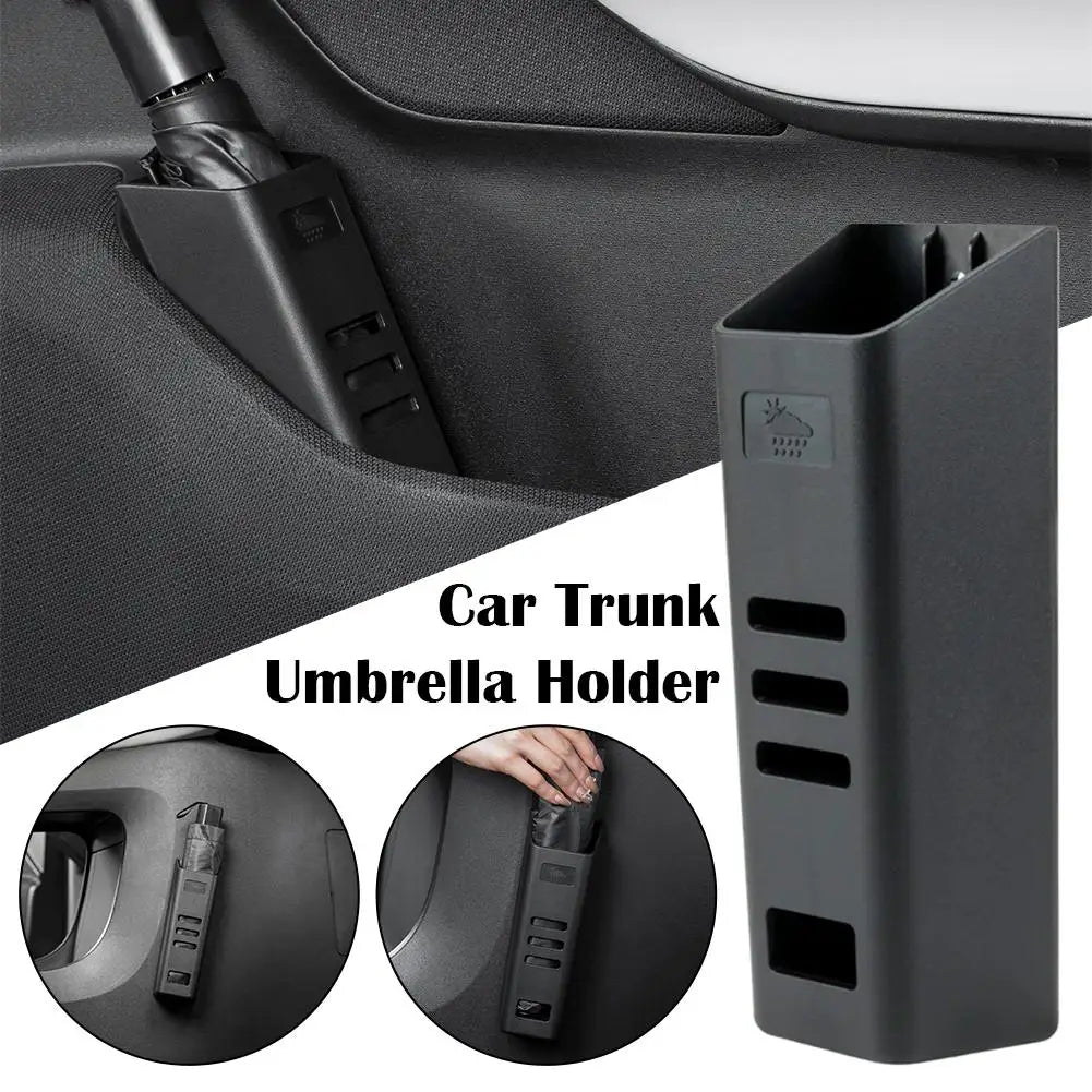 Car Umbrella Holder Storage Box Trunk Waterproof Rain Organizer Vehicle Universal Interior Accessories For SUV Sedan Hatchback