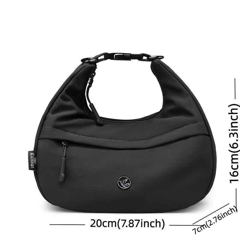 Women's Nylon Crescent Bag Crossbody Bag Hobo Shoulder Bags Handbag Multiple Pockets for Daily Travel Commuting Leisure Tote