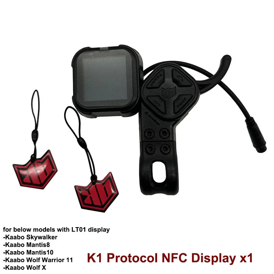Kaabo NFC Display K1 K2 Protocol Lock Card Original LT01 Board Latest Generation for Kaabo Mantis 8 10 Wolf Warrior 11 X Scooter