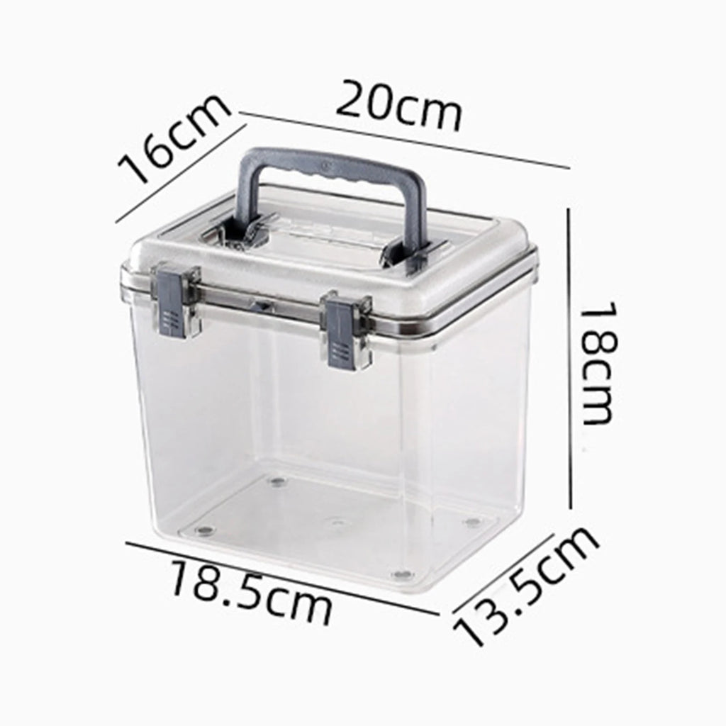 Camera Case with Handle Clear Sealing Drying Storage Box Good Anti Impact Durable Portable Dustproof Photographic Equipment Case