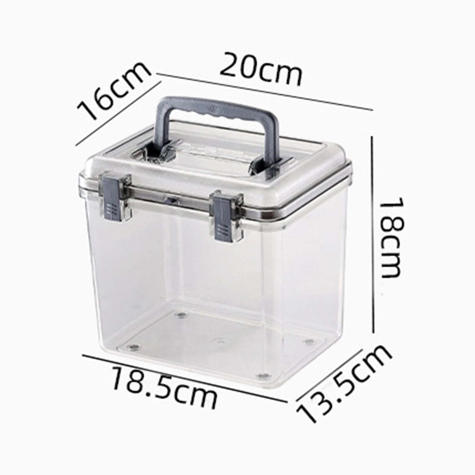 Camera Case with Handle Clear Sealing Drying Storage Box Good Anti Impact Durable Portable Dustproof Photographic Equipment Case