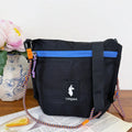 Outdoor Ultra-Light Dye Collision Crossbody Bag Camel Pattern Small Bag Summer Hiking Cycling Mini Hanging Bag