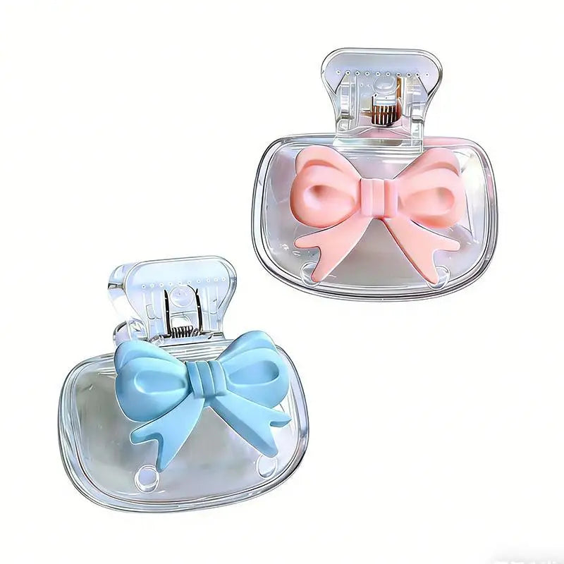 Cherry Bow Design Toothbrush Head Case Protective Cap For Kids Travel Dustproof Oral Care Accessory