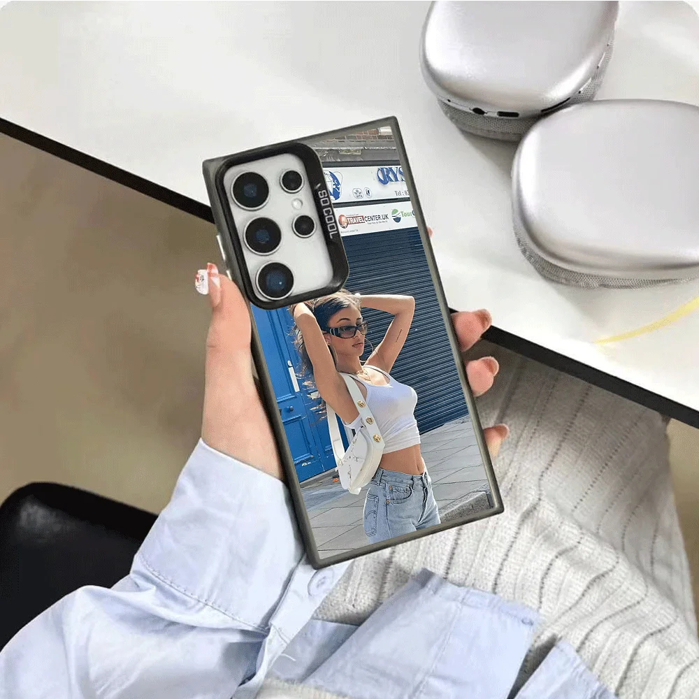 Personalised Customized DIY Electorplated Phone Case For Samsung Galaxy S26 25 24 23 22 21 20 Ultra Plus Edge FE 2022 Back Cover