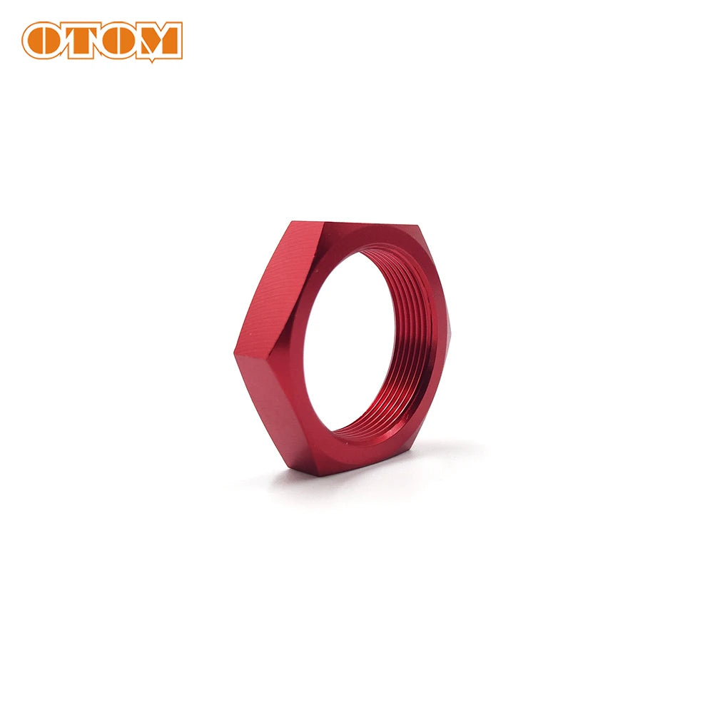 For CRF250R 04-23 Steering Stem Nut Motorcycle M26 Aluminium Nut Honda CR125R CRF250RX CRF450R CRF450RX Steering Head Bearing