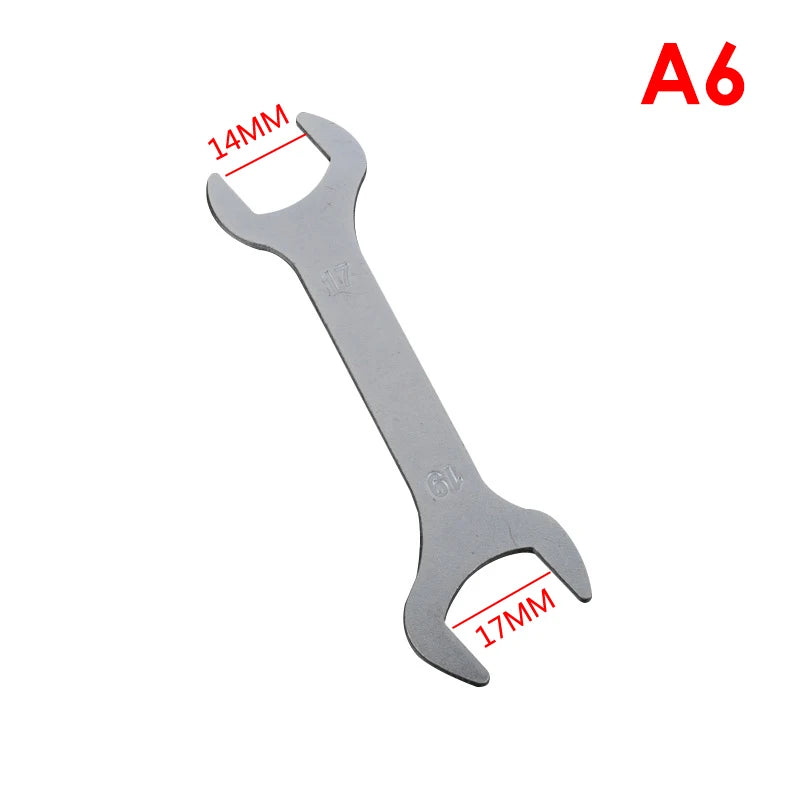 8~24mm Thin Wrench Double Head Open End Dual Use-End Small Wrench for Car Motorcycle Bike Repair Tools Maintenance Hardware Hand