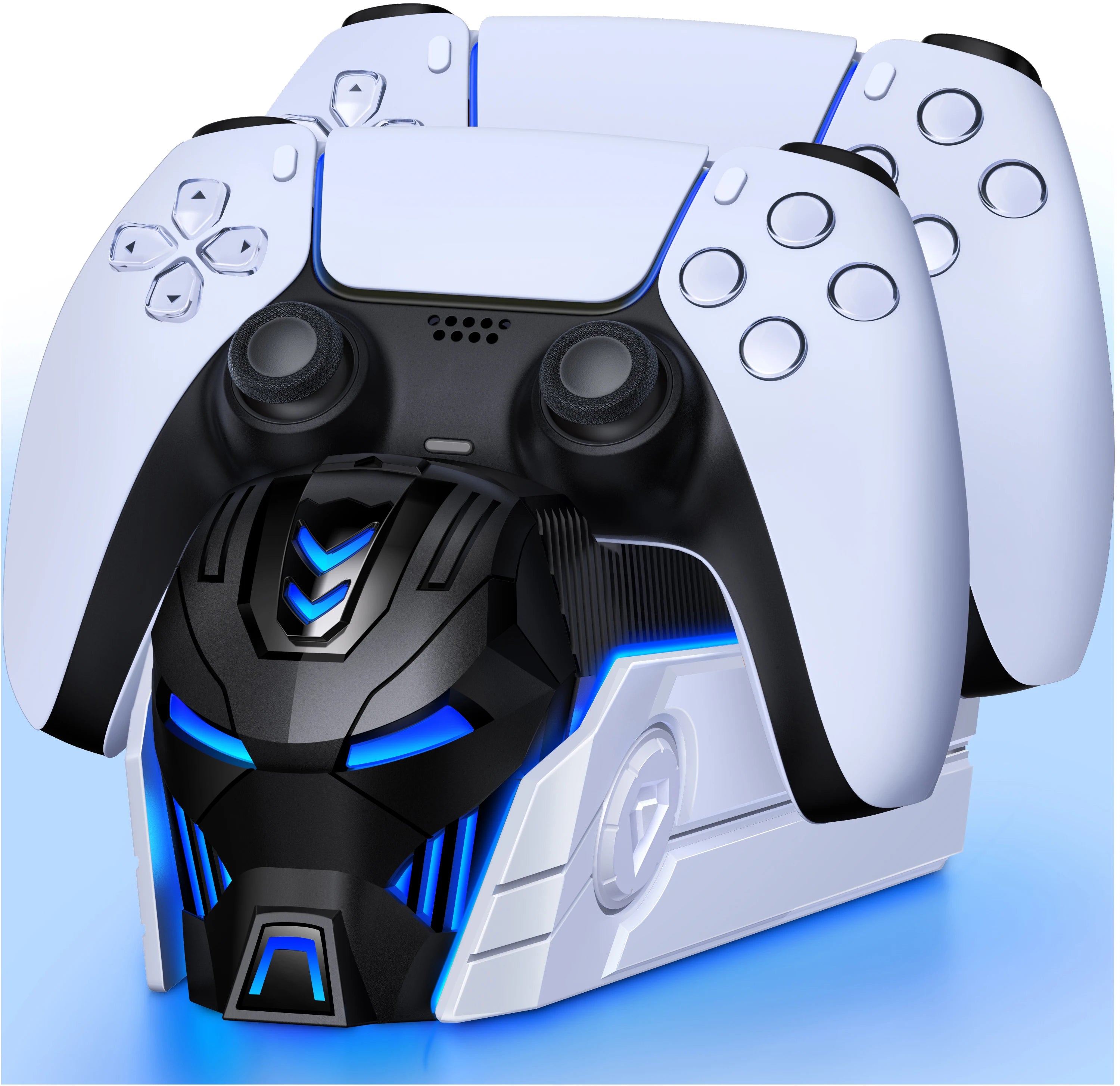 Dual Fast Charger for PS5 Wireless Controller Stand for Sony PlayStation 5 Gamepad DualSense Controller Charging Base