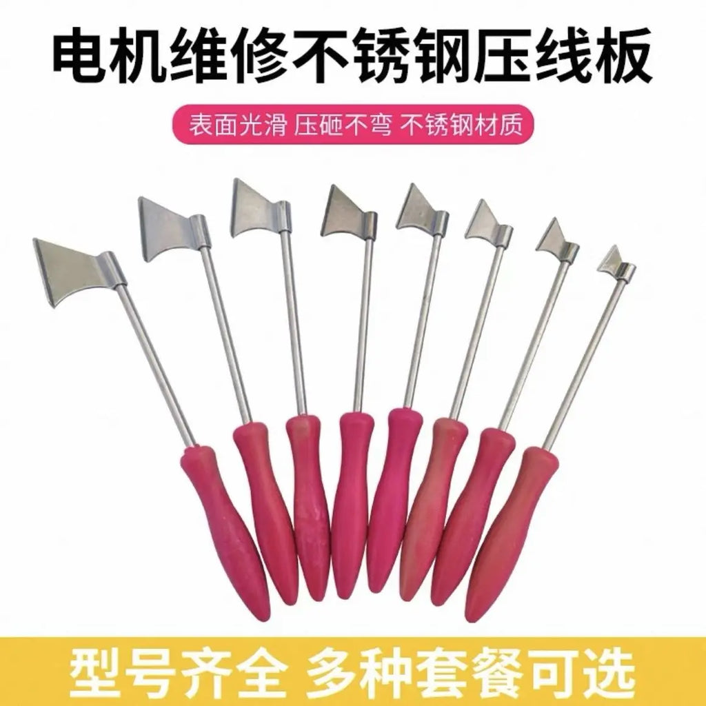 Motor Maintenance Tools, Angle Pressing Tools, Stainless Steel Pressure Plate Full Set