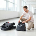 Stroller Travel Bag Dustproof Baby Stroller Cover Bag Long-Lasting Drawstring Closure for Storage