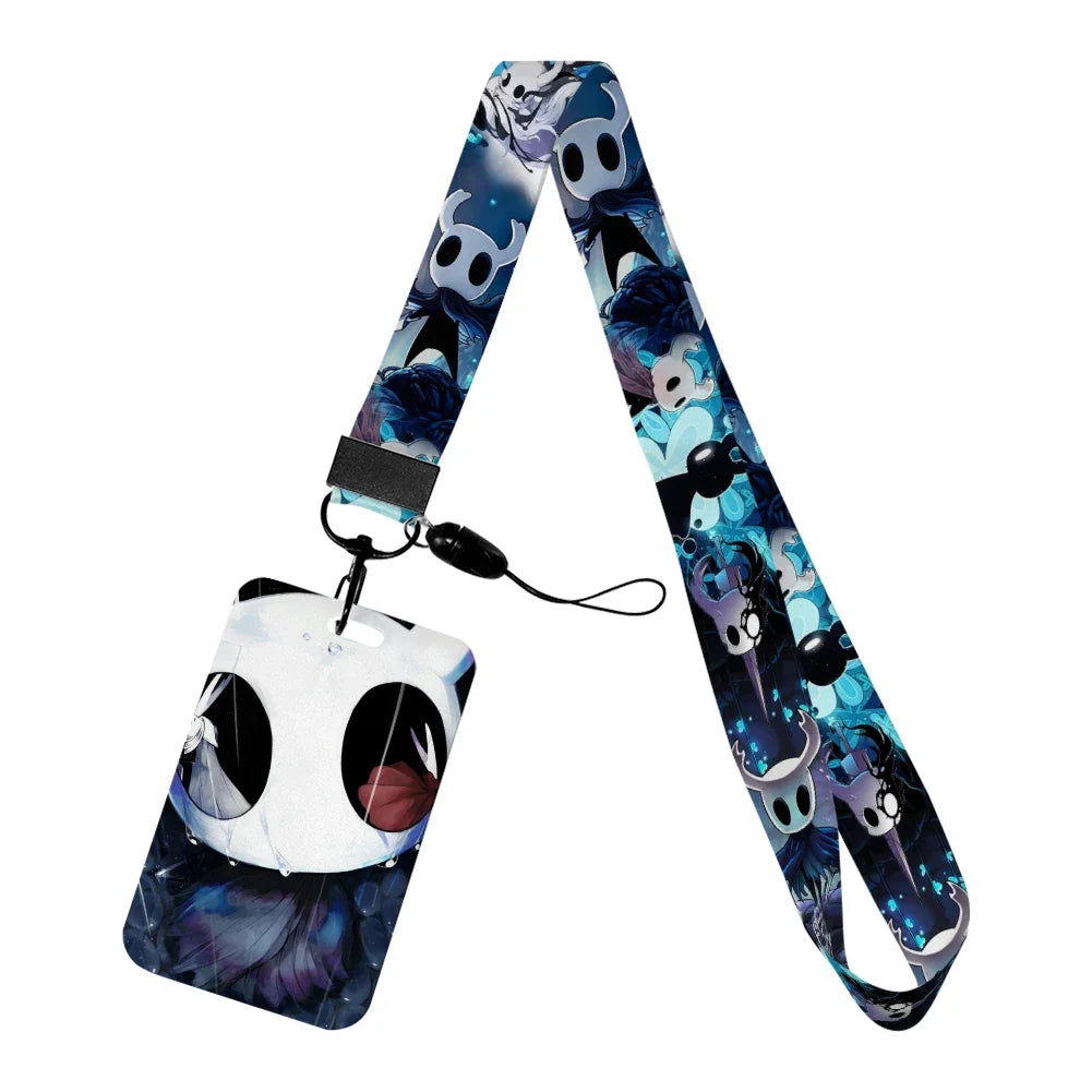 New Arrival Credential Holder Game Hollow-Knight Lanyards for Key Neck Strap For Card Badge Gym Keychain Keyring Accessories