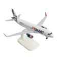 A320 JetSmart Airways 20cm Alloy Diecast Plane Model Simulation Scale Aircraft Toy With Display Stand For Aviation Assemble Gift