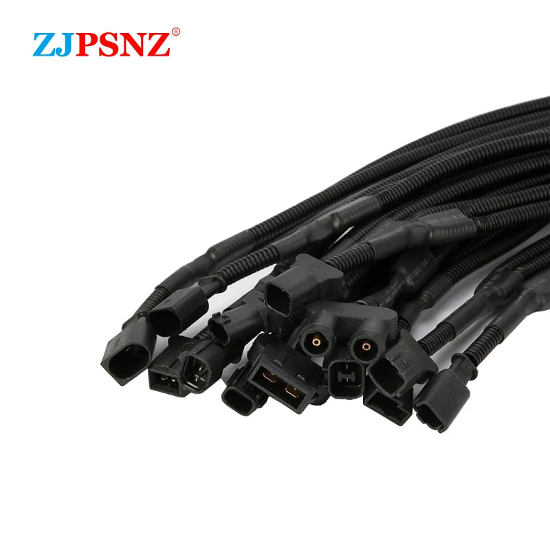  Car Snail Horn 1-in-2-out Non-Destructive Plug Wiring Harness Horn Plug Speaker Adapter Pigtail Socket 2Special Line Beam Horn