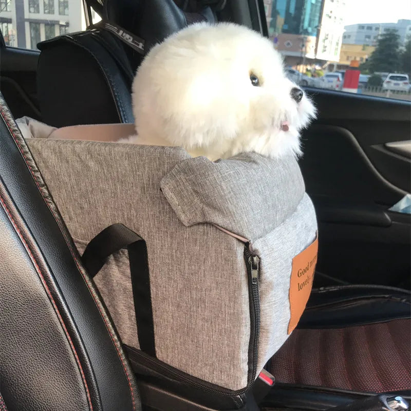 Portable Car Safety Pet Seat For Medium/Small Dogs Cat Travel Central Control Cat Dog Bed Transport Dog Carrier Protector Dog Ba