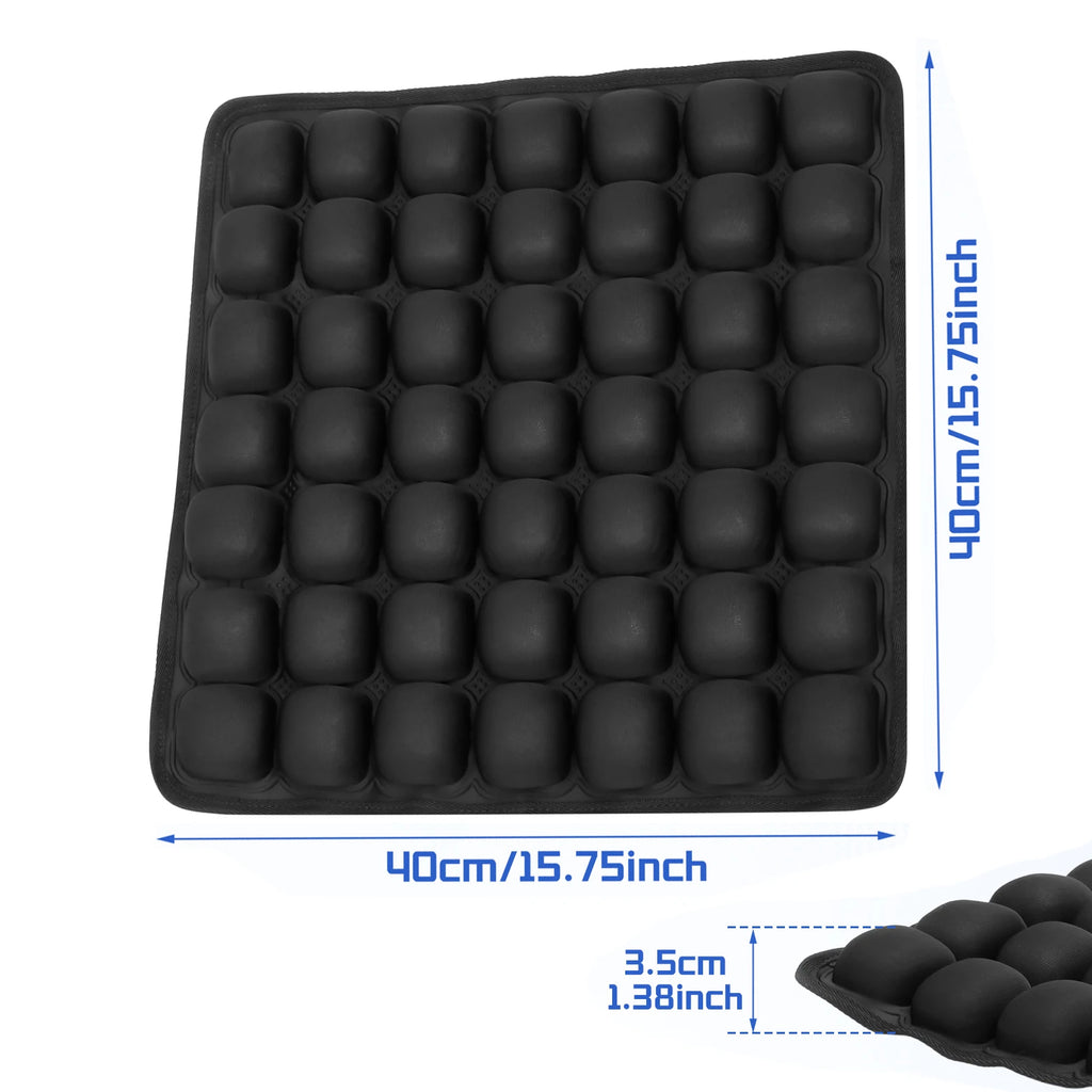 Air Bags Travel Cushion High Rebound Pressur 3D Air Cell Seat Cushion Lightweight Breathable for Car Office Chair Home