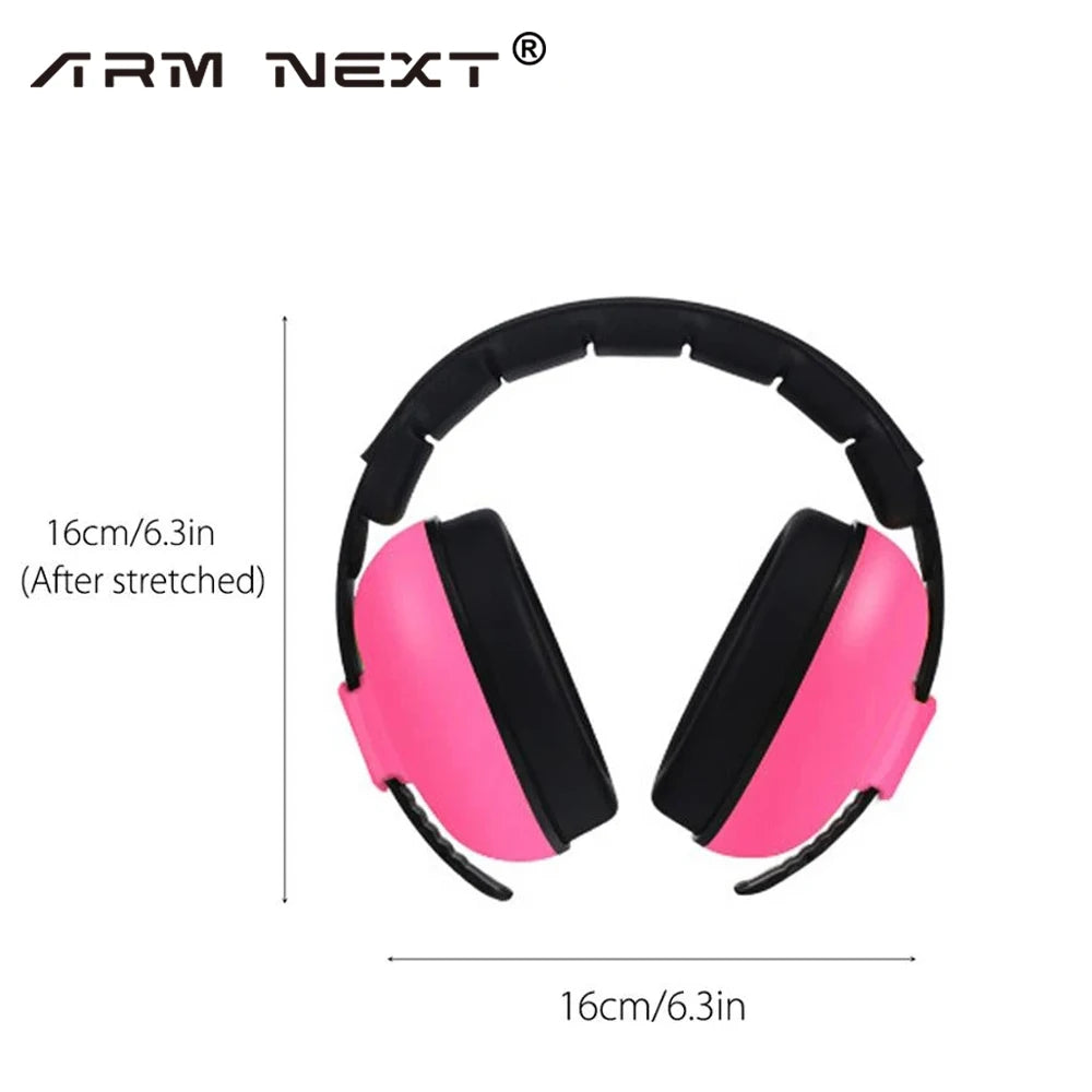 Baby Ear Protection for Babies and Toddlers Noise Reduction Earmuffs Baby Headphones Against Hearing Damage Improves Sleep