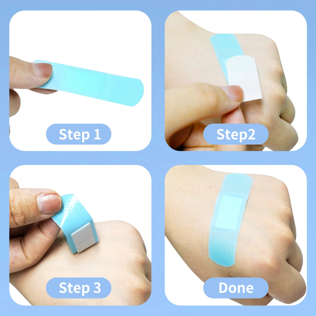 Hot 150PCs/3Boxes Waterproof Useful Colorful Adhesive Bandages Band Aid First aid kit Survival Household Outdoor First Aid kit