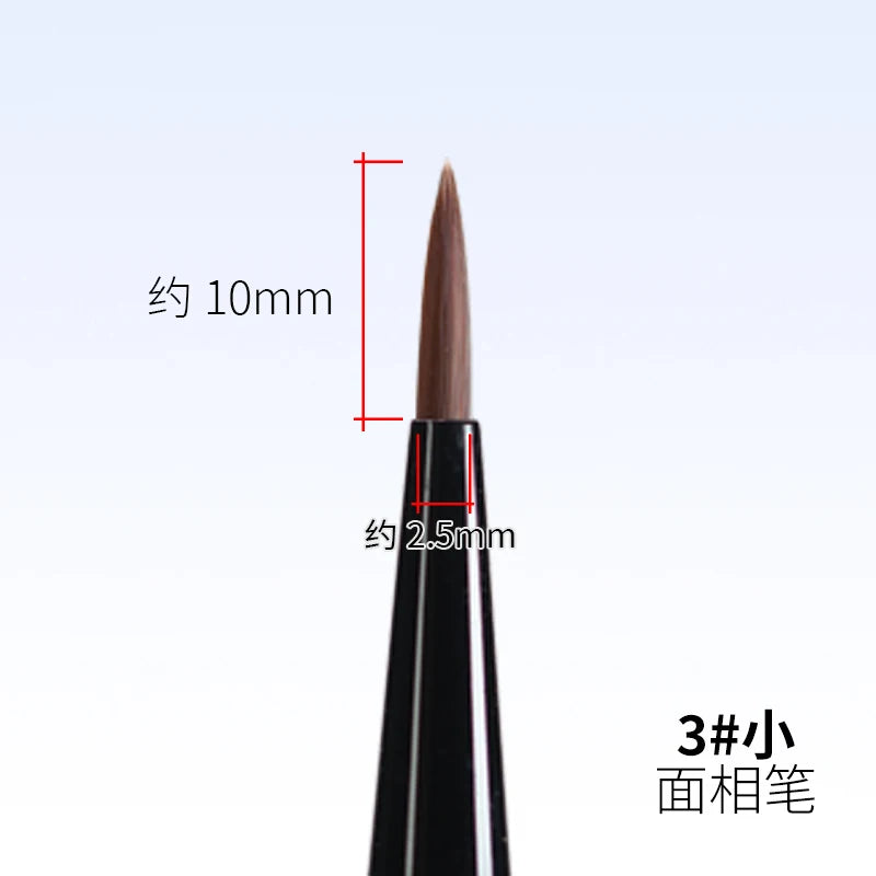 RAYSTUDIO Modeling Brushes Series Fine-point / Liner / Flat / Dry Brush Functional Tool for Model Panel Wash Building Hobby Tool