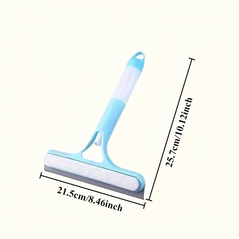 [3-in-1 Glass Cleaner] 1pc 3-in-1 Multifunctional Glass Cleaner with Spray Function | Handheld Window, Tile, Car Windshield