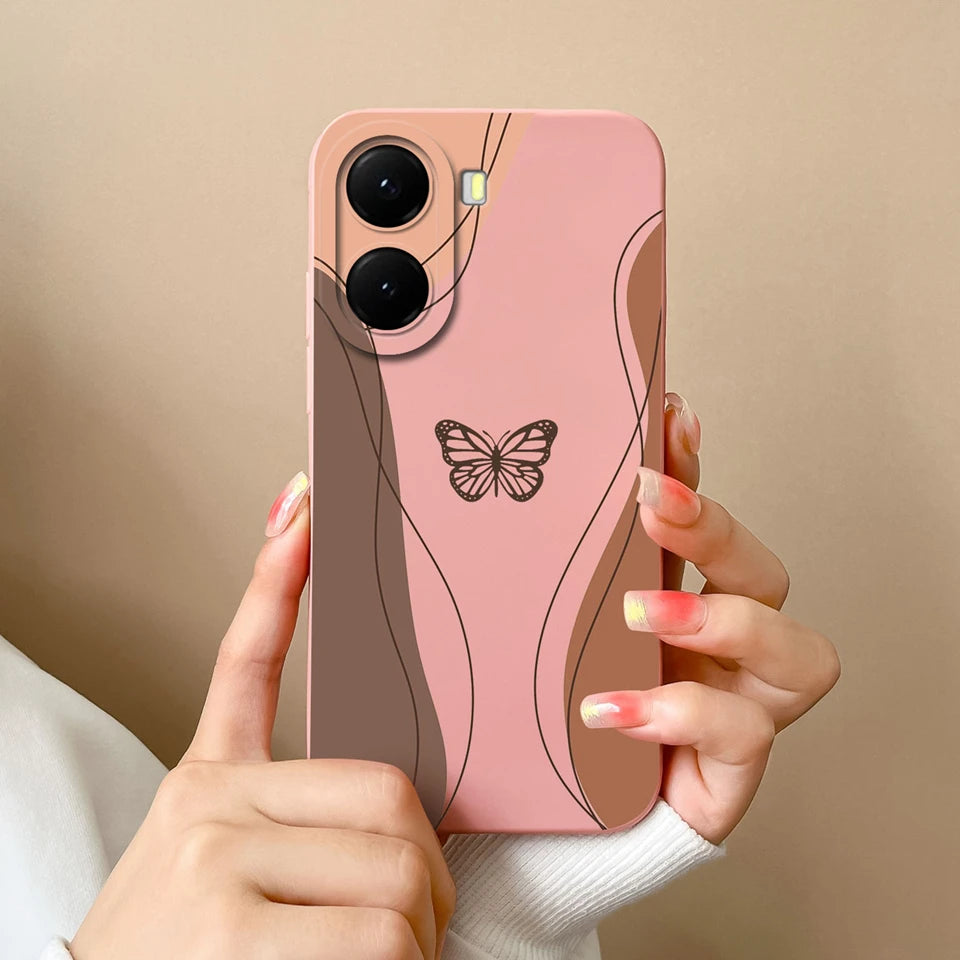 For Xiaomi Poco X7 Pro Case Lovely Bear Love Heart Shockproof Anti-fall Antifouling Luxury Shell For xiaomi poco x7 pro Coque