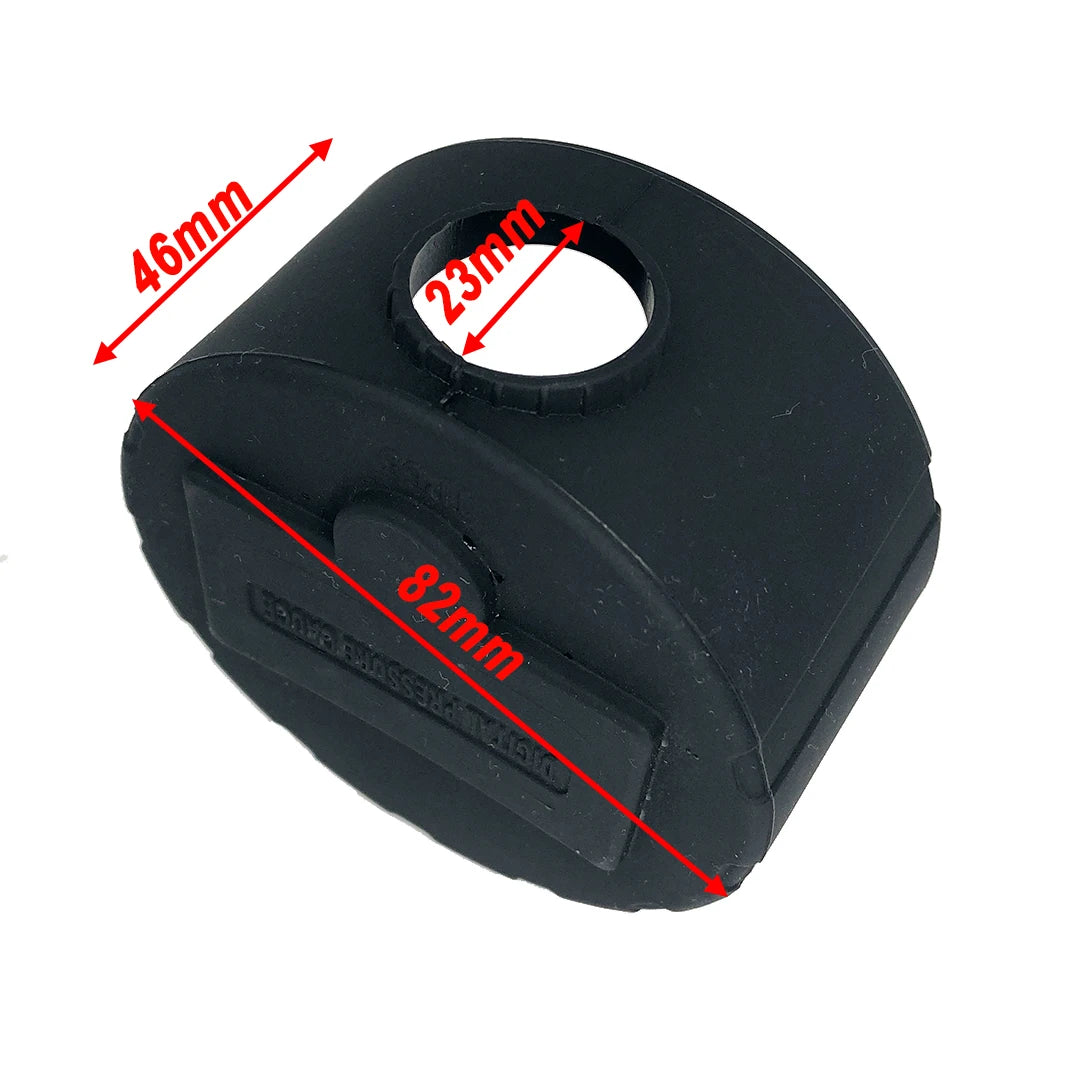 FANDE 3.15"/80mm Pressure Gauge Protector Rubber Dust Cover