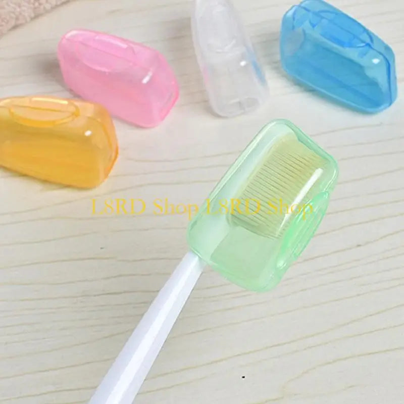 L8RD 50 Pack Colorful Plastic Toothbrush Head Protectors Travel Dental Hygienes Caps